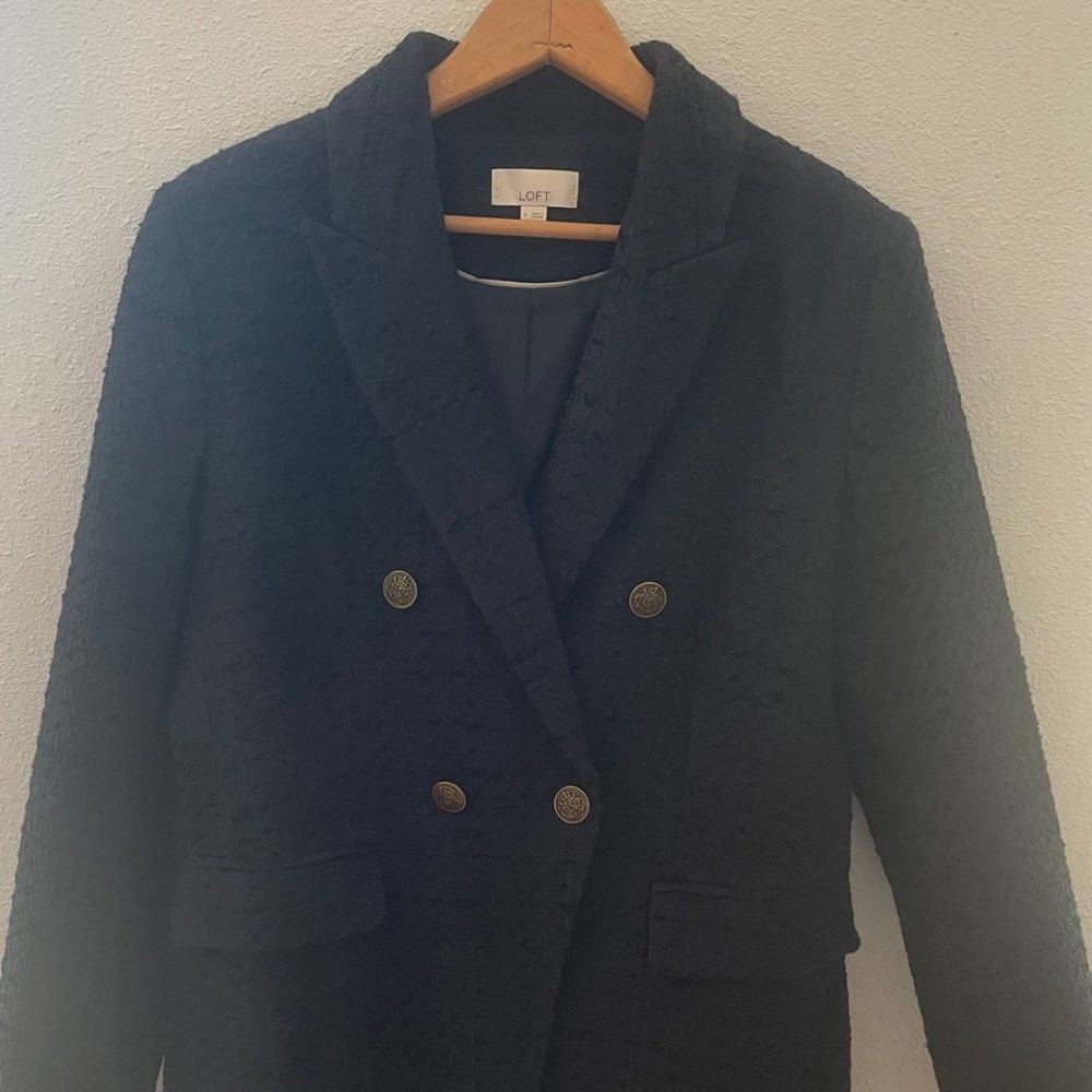 LOFT Navy Blue Blazer